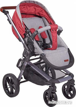 Универсальная коляска Farfello Zuma Duo Comfort (рубиновый)