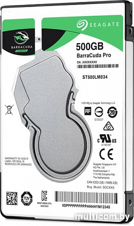 Жесткий диск Seagate Barracuda Pro 500GB ST500LM034