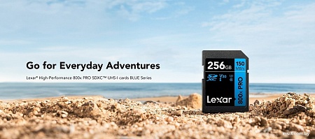 Карта памяти Lexar High-Performance 800x Pro SDXC LSD0800P256G-BNNNG 256GB