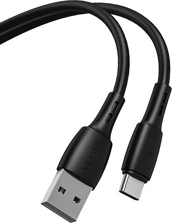 Кабель Vipfan X05 USB Type-A - USB Type-C (3 м, черный)