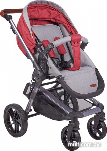 Универсальная коляска Farfello Zuma Duo Comfort (рубиновый)
