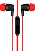Наушники Krutoff J69 (черный/красный)