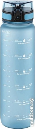 Бутылка для воды Elan Gallery Style Matte 1л 280183 (голубая пастель)