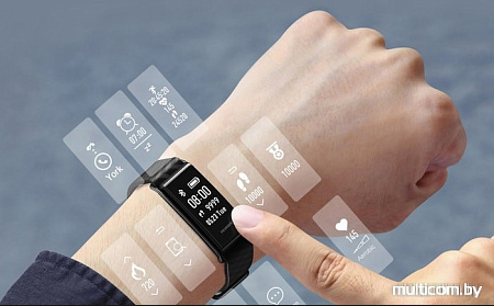 Фитнес-браслет Huawei Color Band A2 (черный)