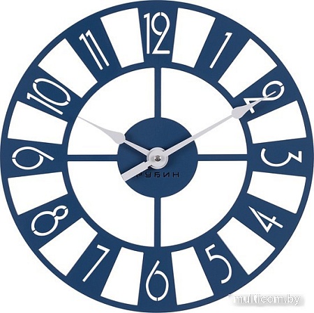 Настенные часы Рубин Дартс 3532-002 (синий)