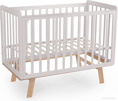 Классическая детская кроватка Sweet Baby Palladio New (кашемир/натуральный, с маятником)