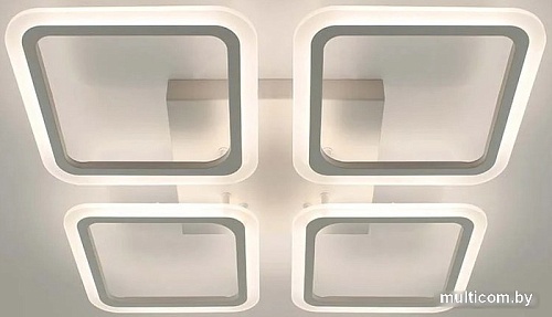 Припотолочная люстра Estares Sonne 120W 4S-APP-550x550x70-WHITE/WHITE-220-IP20