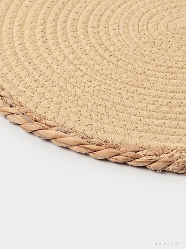 Сервировочная салфетка Доляна Мэг 10893525 (бежевый)