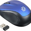 Мышь Oklick 665MW (черный/синий)