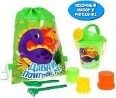 Набор игрушек для песочницы Соломон Весёлые динозаврики 7611883