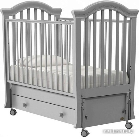 Классическая детская кроватка Nuovita Perla Swing (муссон)