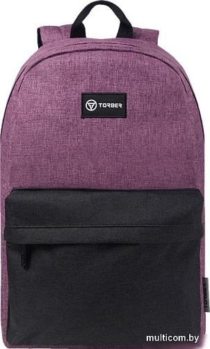 Городской рюкзак Torber Graffi T8965-PUR-BLK (фиолетовый/черный)