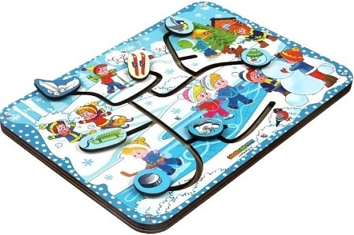 Лабиринт WoodLand Toys Зима 114114