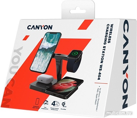 Беспроводное зарядное Canyon CNS-WCS404B