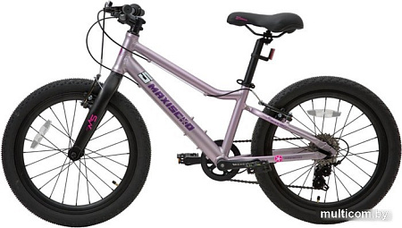 Детский велосипед Maxiscoo 5Bike 20 L 2024 (розовый сапфир)