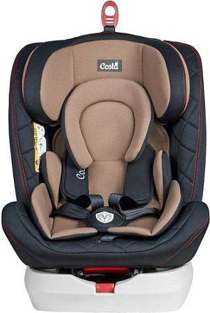 Детское автокресло Costa KBH303 Isofix (черный/кремовый)