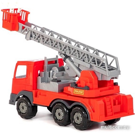 Игрушечный транспорт Полесье Престиж автомобиль пожарный в лотке 79701