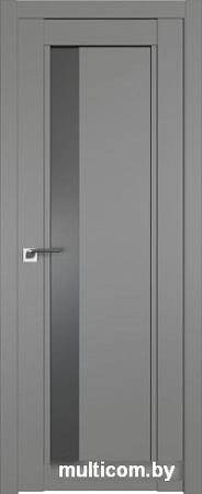 Межкомнатная дверь ProfilDoors 2.71U 70x200 (грей/стекло графит)