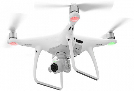 Квадрокоптер DJI Phantom 4 Pro Plus (белый)