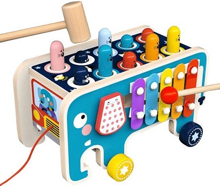 Бизиборд Labalu D04755 (синий)