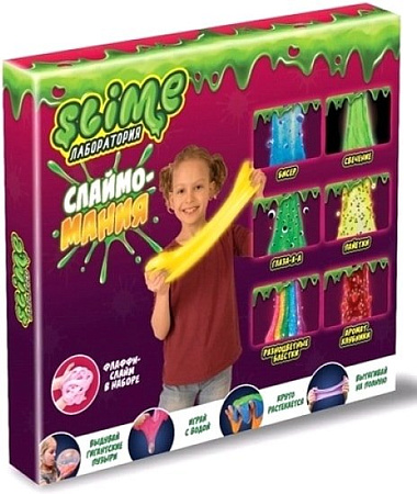 Набор для создания слайма Slime Лаборатория для девочек SS300-5