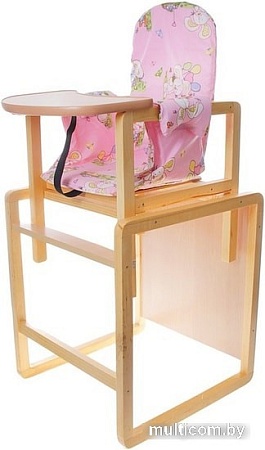 Стульчик для кормления Сенс-М Алекс (розовый)