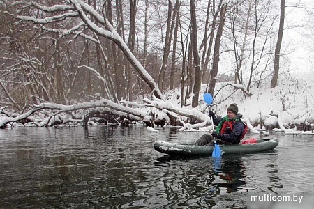 Надувная лодка Вольный ветер Ермак 340 (серый)