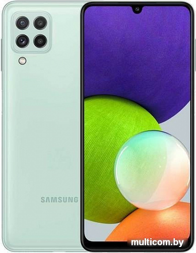 Смартфон Samsung Galaxy A22 SM-A225F/DSN 4GB/128GB (мята)
