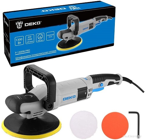 Полировальная машина Deko P-1300W PRO 084-1099