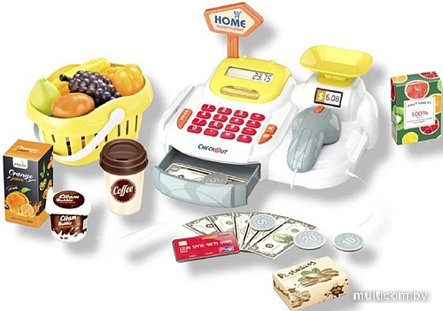 Касса игрушечная Sharktoys 30200001 (желтый)