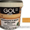 Пропитка GOL Wood Aqua Защитно-декоративная 2.5 кг (калужница)