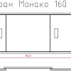 Экран под ванну Onika Монако 160 (белый)