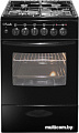 Кухонная плита Лысьва ЭГ 404 МС-2у (стеклянная крышка, решетка чугун, черный)