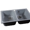 Кухонная мойка Marblan Duas (серебристый)