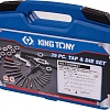 Набор метчиков King Tony 12939MQ1 (39 предметов)