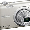 Фотоаппарат Nikon Coolpix A100 (серебристый)