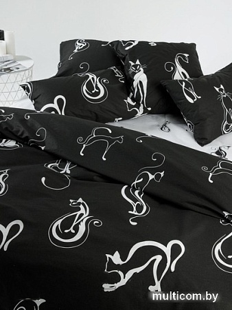Постельное белье Ночь Нежна Багира Стандарт 70305-1+70306-1 (2-спальный, 70x70)