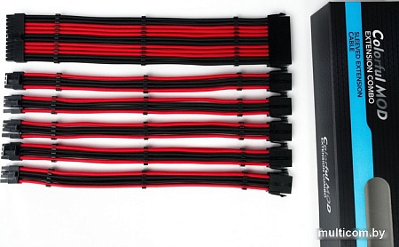 Кабель Qingsea Colorful MOD Extansion Combo QHM-0801 (черный/красный)