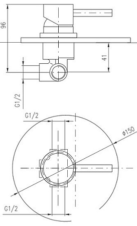 Смеситель Slezak RAV Сена SE983LCMAT