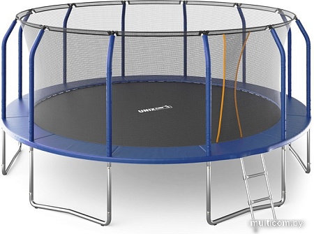 Батут Unix Line Supreme Basic 16 ft (blue)