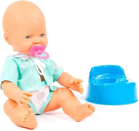 Пупс Полесье Веселый с соской и горшком 86785