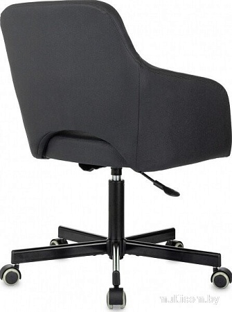 Офисное кресло Бюрократ CH-380M (черный экокожа)