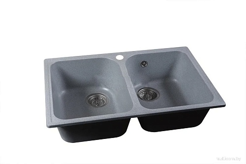 Кухонная мойка Marblan Duas (серебристый)