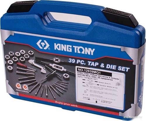 Набор метчиков King Tony 12939MQ1 (39 предметов)
