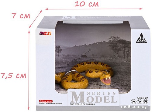 Фигурка Masai Mara Мир диких животных. Змея MM218-159