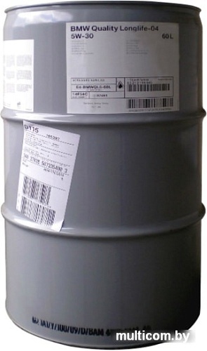Моторное масло BMW TwinPower Turbo Longlife-04 5W-30 208л
