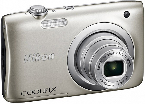 Фотоаппарат Nikon Coolpix A100 (серебристый)