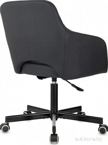 Офисное кресло Бюрократ CH-380M (черный экокожа)