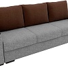Диван Лига диванов Брион 101775 (серый/коричневый)