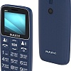 Кнопочный телефон Maxvi B110 (синий)